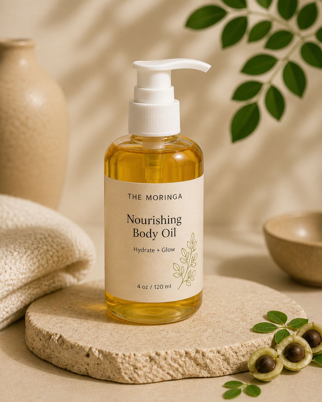 Kimberly, Founder of Our Moringa Skin Lab